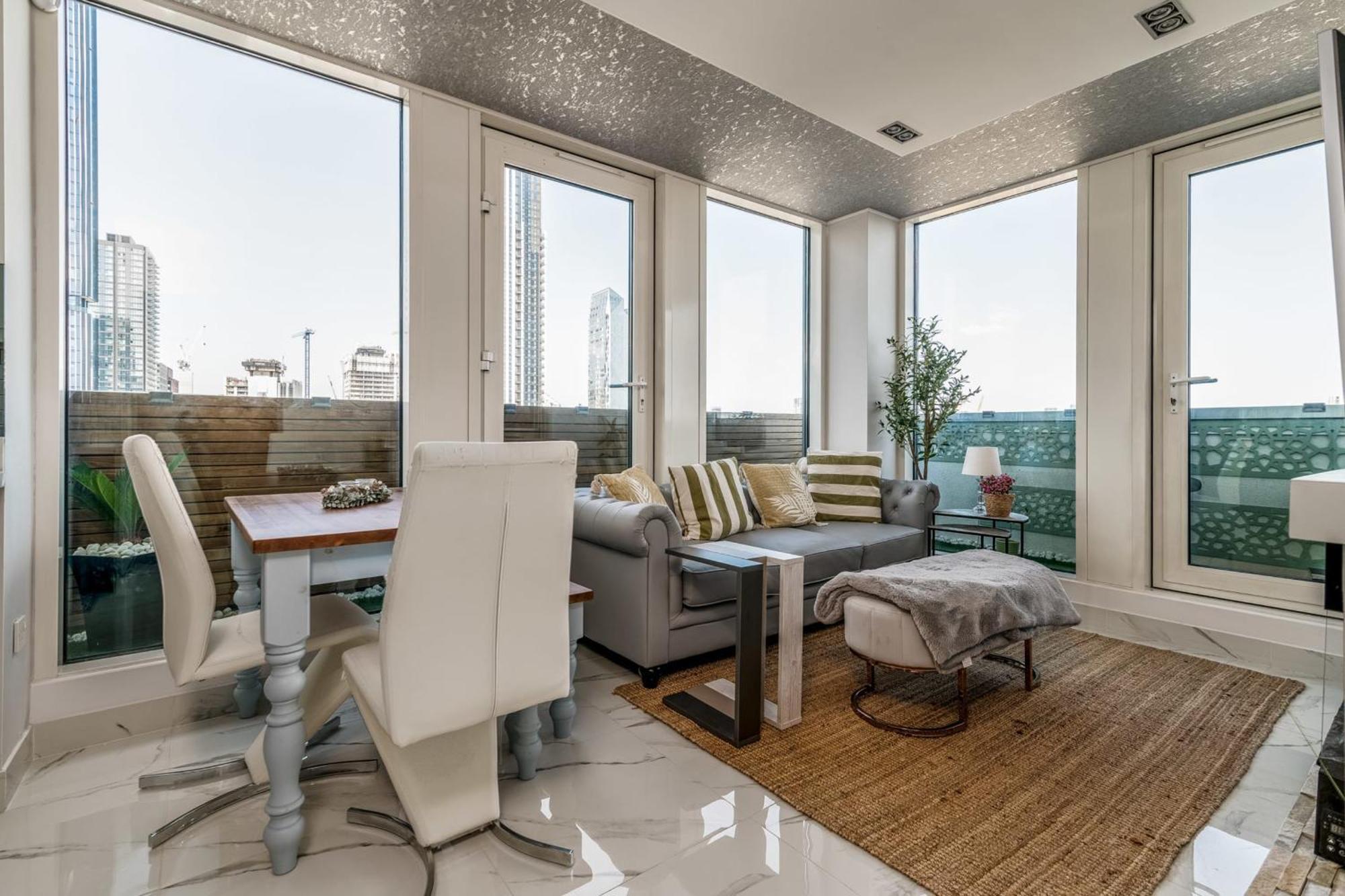 Canary Wharf Retreat With Free Secure Parking Londres Exterior foto
